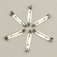 1000pcs 25mm Safety Lock Back bar Pin DIY brooch base, Dual ...