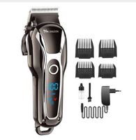 Professional LCD hair clipper electric hair trimmer for men ...