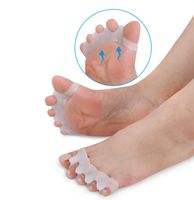 Neu 1 Paar Hallux Valgus Hosenträger Zehenspreitzer Überlappende Zehen Rehabilitationsbehandlung Fußknochen Orthesen Fußpflege