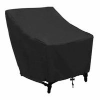 70x79x70-102 سنتيمتر كرسي يغطي أسود للماء غطاء الغبار الأثاث كرسي لحديقة في الهواء الطلق داخلي