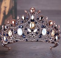 Retro, elegant, sapphire, diamond, bridal crown, headgear, bridal accessories, photo studio, filming.