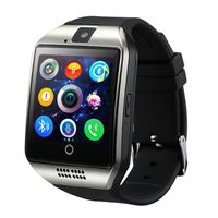 Smart Watches Q18 Bluetooth SmartWatch voor Apple iPhone IOS Samsung Android-telefoon met SIM-kaartsleuf Polsbandjes Smart Watch