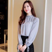 Popular White Sheer Blouse-Buy Cheap White Sheer Blouse