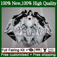 Injection For Aprilia RS4 RSV125 06 07 08 09 10 11 RS-125 0MF12 RS 125 R RS125 2006 2007 2008 2009 2010 2011 Fairing Bodywork Pearl White