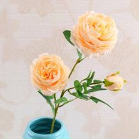 haute qualité fleur artificielle fleur artificielle pivoine en soie rose fleur huit couleurs pour le mariage et la maison décorations de jardin fournitures de fête AF01
