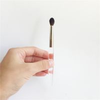 TME Makeup Brush 29 Mescola affusolata - Strumento per cosmetici di bellezza per la piega per ocula per occhio di capra morbida