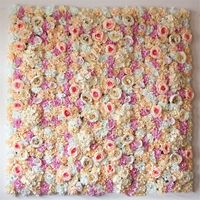 40 * 60 cm de seda flor de pared decoración de la boda secos contexto de la pared de la flor artificial flor de pared apoyos fotográficos