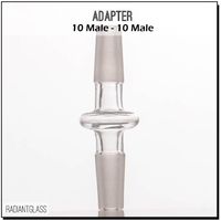 Andere Rauchen Zubehör Glasadapter 10-10 14-14 14-19 Standard männlich zu Konverter Verschiedene Größe für Bong Wasserleitung Großhandel Preis