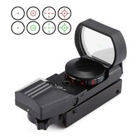 Hot 20/11mm Rail Riflescope Hunting Optics Holographic Red Dot Sight Reflex 4 Reticle Tactical Scope Hunting Accessories