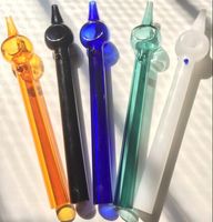 Glass Hand Water Pipe 6" Mini Straw CONCENTRATE TASTER ...