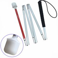 Trekking Pole 4 Sections Aluminum Telescopic Outdoor Hiking Walking Stick Cane