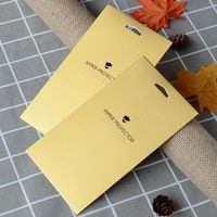 Gold-Karte Kleinpaket-Kasten-Beutel für ausgeglichenes Glas-Schirm-Schutz für iphone X 7 8 plus Samsugn Galaxie S8 S9 Huawei OPP