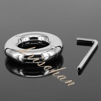 male penis ring stainless steel scrotum bondage weight ball stretcher cockring cock rings adult sex toys for men on the dick