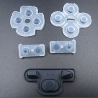 Paquetes de accesorios con accesorios de Syytech Los botones de goma de silicona conductores para las piezas de reparación del controlador PS3