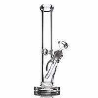 Hookahs 9mm Thick Glass Straight Bong tall 35cm With elephan...