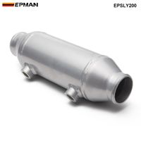 EPMAN新しい自動車の水の液体は、スーパーチャージャーエンジンEpsly200のためのエアインタークーラーバレルクーラー4 "x8"