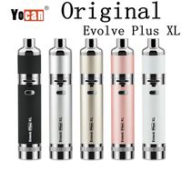Воск Pen оригинальный Yocan Evolve Plus XL испаритель Pen Starter Kits 1400 мАч E Cig батарея Quad Quatz катушка стержня E сигареты Vape Kit