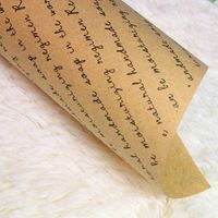 Новое прибытие 100 шт. "Handmade" печатных крафт-бумага упаковка подарочная бумага для ручной работы мыло подарок домашнее мыло обертка