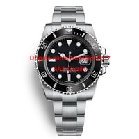 Luxus Qualität Herrenuhren 2813 Mechanische Automatikwerk Edelstahl Keramik Lünette Uhren Wasserdichte Taucher Armbanduhr