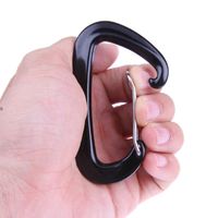 Mini Portable Outdoor Tools D- shaped Snap Hook Carabiner Avi...
