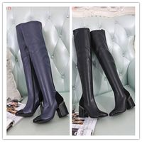 Botas de invierno para mujer de invierno Famosa marca de lujo, zapatos casuales, impresiones de moda de alta calidad, botas altas hasta el muslo, Botas de invierno para mujer de invierno Famosa marca de lujo, zapatos casuales, impresiones de moda de alta calidad, botas altas hasta el muslo,