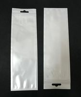 7cmX22. 5cm long White Clear Zipper Plastic Retail Packaging ...