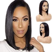 360 Lace Frontal Wigs Bob Human Hair Lace Front Wigs 150% density Short Bob Glueless Lace front Short Bob Wigs side part