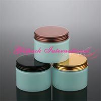 eco friendly cosmetic jars 120G plastic beauty containers 120ML 4.2oz makeup containers storage Skylight colored PET empty jar