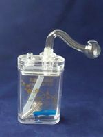 Sigarettenkunst Acryl Hookah - Inlage Waterpijp Royal Pipe Glazen Gongs - Oliereiligingen Glazen Bongs Glas Waterpijp Smoking Pijp - Vap-Vaporizer