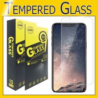Film protecteur de protection d'écran pour iPhone 13 12 11 Pro Max xs Max 8 7 6 Plus Samsung A71 A21 LG Stylo 6 Aristo 5 Temperred Glass