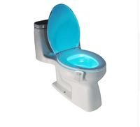 1Pcs PIR Motion Sensor Toilet Seat Novelty LED lamp 8 Colors...