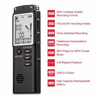 T60 Professional 8GB Time Display Recording Pen Digital Voic...