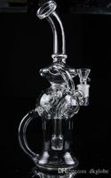 hot New hollow out design fab glass recycler new brand glass...