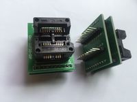 Enplas IC Test Soceket OTS-16 (20M) -1.27-01 mit Platine SOP8 Programmer Adapter Burn in Socket