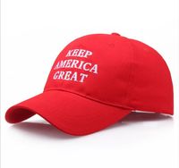 赤いトランプの帽子はアメリカの素晴らしい調整スポーツキャップドナルドトランプ共和党野球キャップクリスマスギフト服用無料