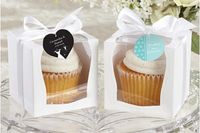 Wholesale New Hot Wedding 9x9 Cupcake Boxes Wedding Gift Box...