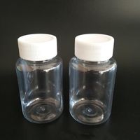 100 ml şeffaf PET plastik şişe toptan örnek şişe sıvı subpackage şişe Makyaj aracı hızlı kargo F499