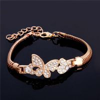15 design 1 pc mulheres ouro cor brilha austríaca pulseiras de cristal pulseiras mulheres charme pulseira de ano novo presente