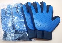 Pet hair glove Comb Pet Dog Cat Grooming and Cleaning Glove Deshedding Hair Removal dog Brush Promote Blood Circulation7149843