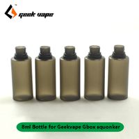 Gbox squonker şişeleri 8 ml e suyu e-sıvı şişe Geekvape Gbox 200 w için yedek Tankı mod Radar RDA kiti squonk yedek gıda sınıfı şişe