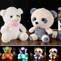flashing teddy bear