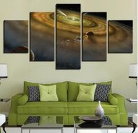 Rainbow Landscape Canvas Paintings For Home Walls For Living Room