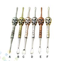 Skull Wax Dabber Tool 6 Colors 120MM Changeable Disassembled...