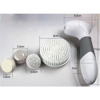Elektrische Bad Pinsel Sets 5 in 1 SPA behandelt Fuß Massage Körper Reinigung Bad Ball Schwamm waschen Badezimmer Werkzeugset sauberes Gesicht