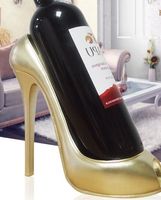Haut talon chaussure porte-bouteilles de vin chaussures Design Silicone bouteille de vin porte-étagère pour Home Party Restaurant
