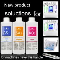 Mikroderabrazyon Aqua Peeling Solution AS1 SA2 AO3 / 400ml Şişe Başına Yüz Serum Hydra Normal Cilt DHL Dermabrazyon Sıvı