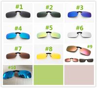 20 pcs de alta qualidade dos homens das mulheres novas óculos de sol lente polarizada Clip-on Flip-up clipe em óculos de sol óculos de visão noturna óculos clipe
