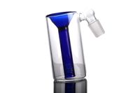 AUF LAGER 45-Grad-Aschfänger für Glasbongs Glass Bubbler Ash Catcher diffuses Downstem 18mm Gelenk