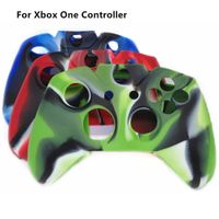 Syytech Koruyucu Yumuşak Silikon Jel Kauçuk Cilt Kapak Kılıfları Xbox One Controller Kamuflaj Mavi / Kırmızı / Yeşil