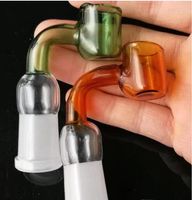 new Multi - color adapter glass flares accessories , Water pipes glass bongs hooakahs two functions for oil rigs glass bongs UYG54345